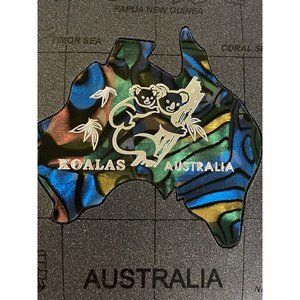 Australian Animal Coasters Florescent Set of 5